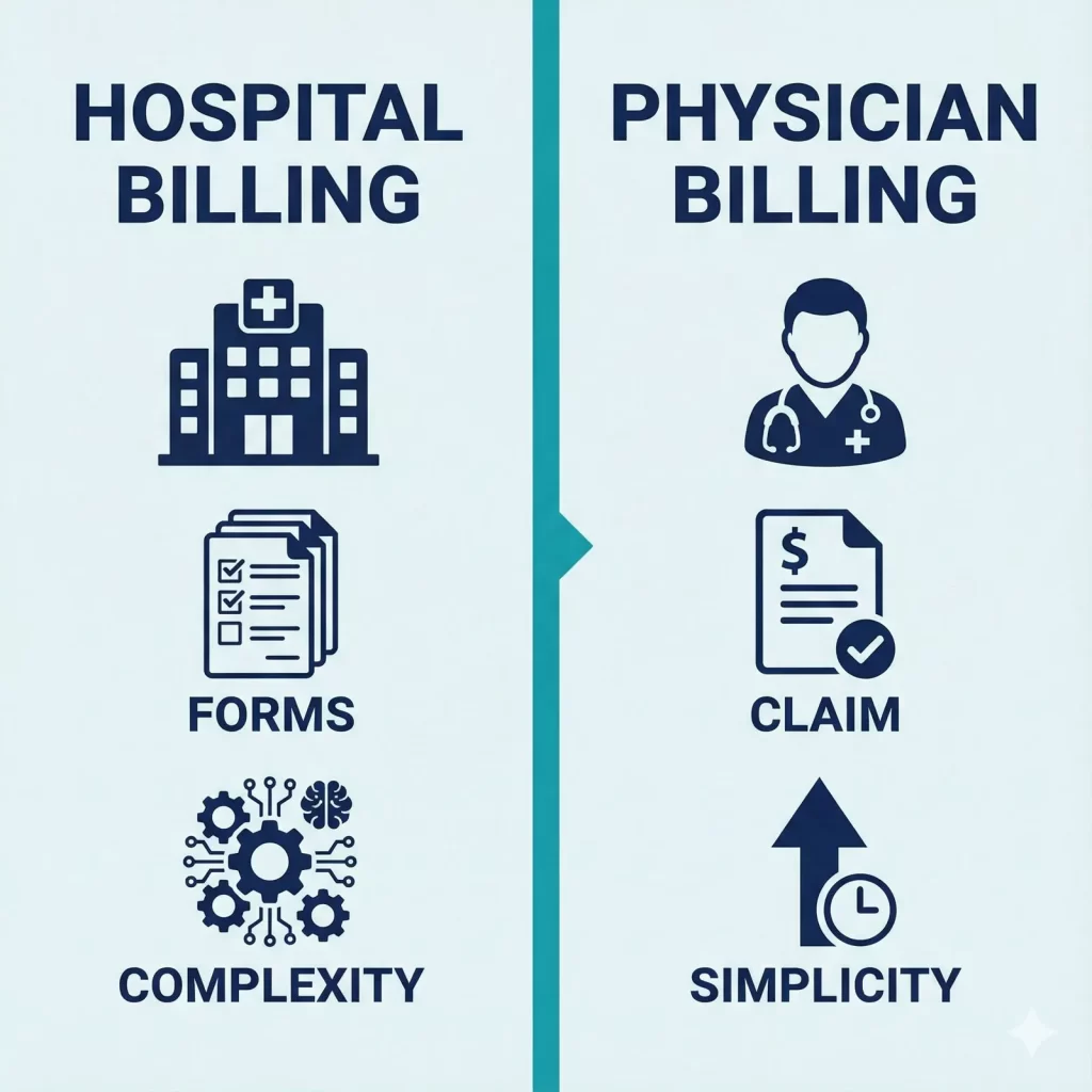 Hospital Billing and Physician Billing
