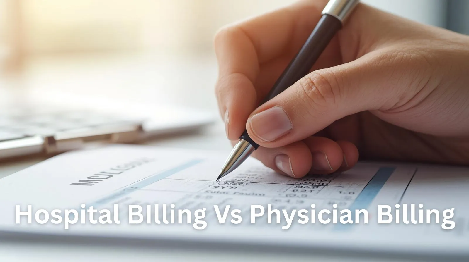 Hospital Billing and Physician Billing Understanding the Key Differences