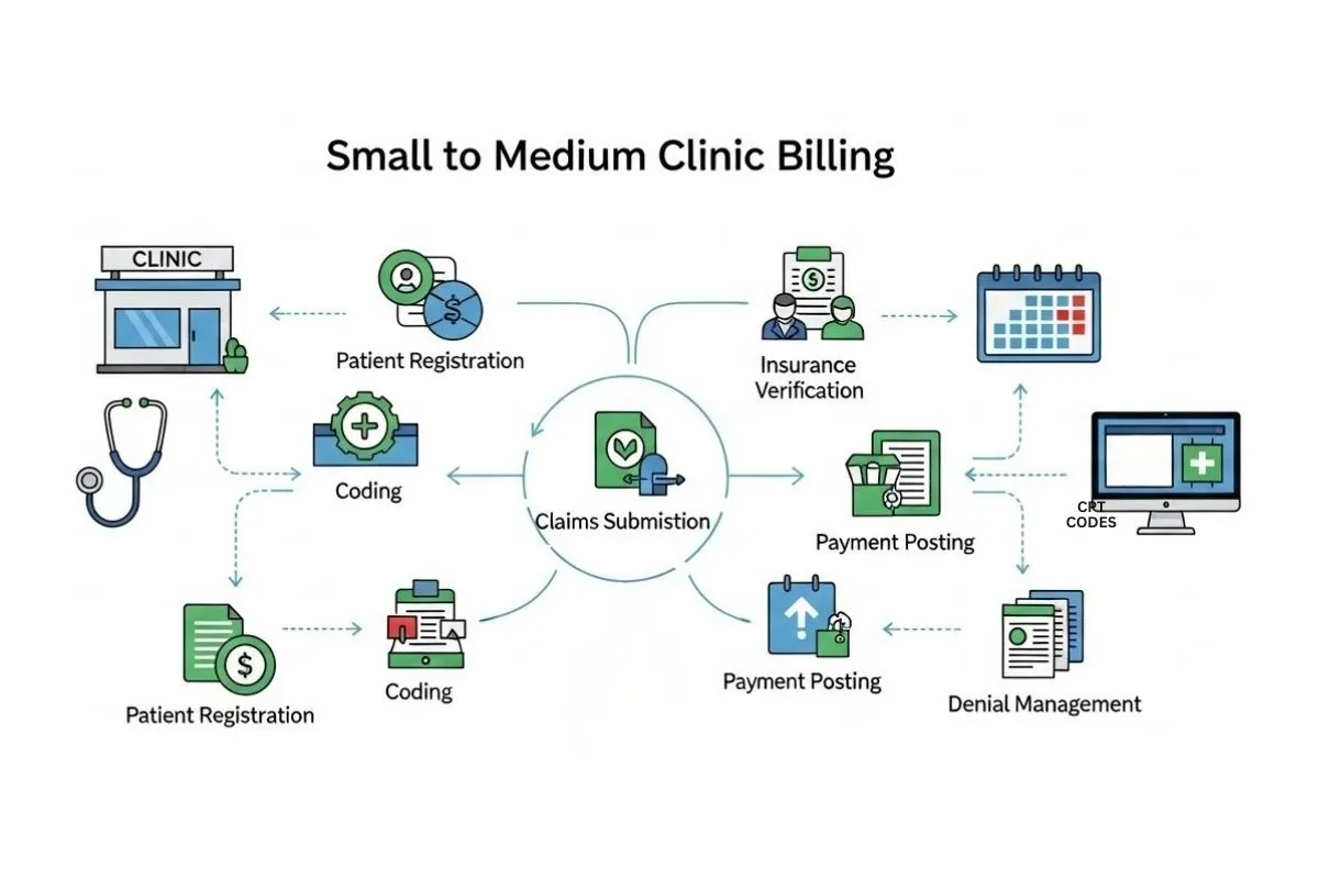 what is small to medium clinic billing