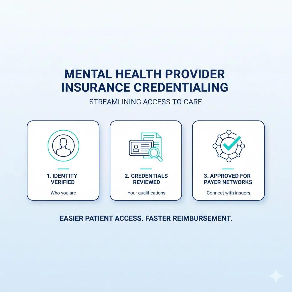 Mental Health Providers Insurance Credentialing