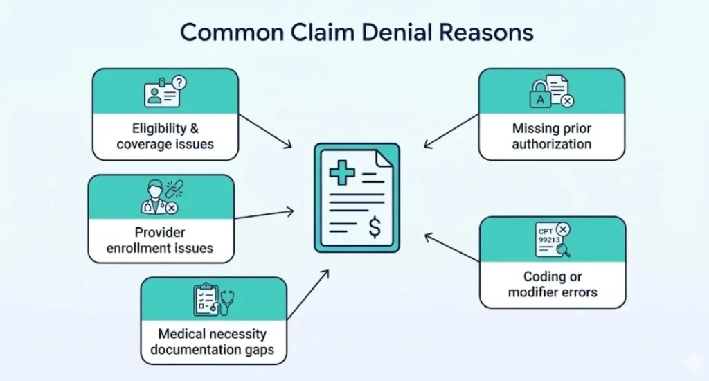 common claim denial reasons