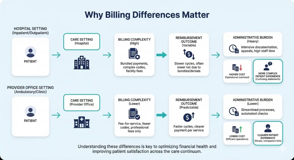 why billing Differences Matter