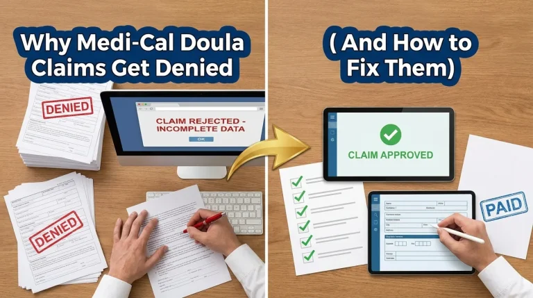 Medi-Cal Doula Claims Get Denied And How to Fix Them