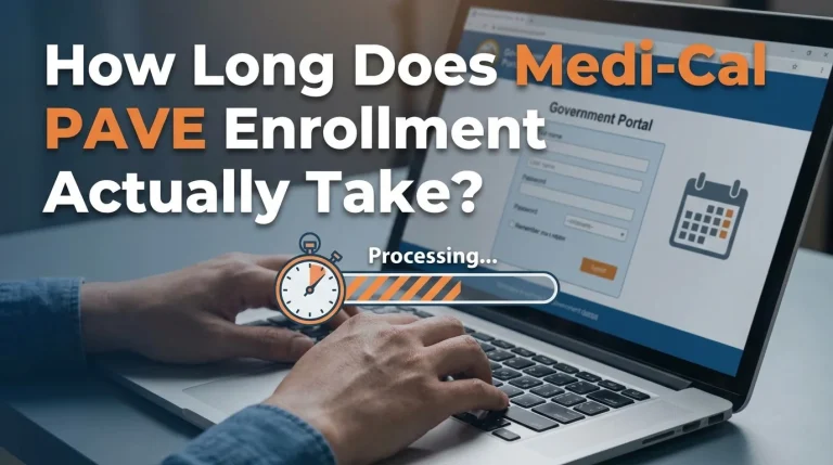 Medi-Cal PAVE Enrollment