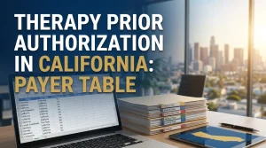 therapy prior authorization california