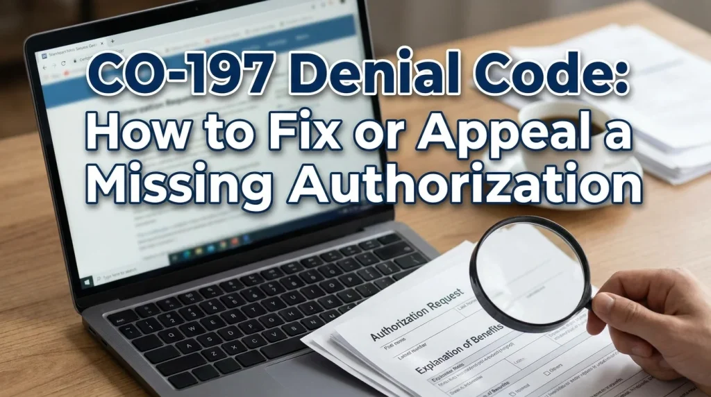 CO-197 Denial Code